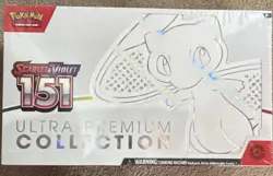 Pokemon Scarlet & Violet 151 Ultra-Premium Collection Box Mew 2023 English TCG - Image 1
