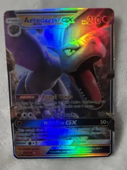 Pokemon GX VSTAR Tag Team Holo Trainer Mixed Lot Aerodactyl Arceus Salazzle - Image 3