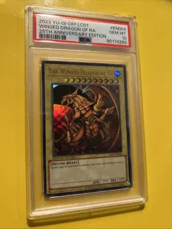 YuGiOh THE WINGED DRAGON OF RA #LC01-EN003🔥PSA 10🔥LIMITED ED-2023 ULTRA RARE - Image 4