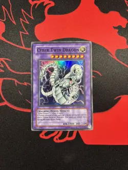 Yu-Gi-Oh Cyber Twin Dragon CRV-EN035 Super Rare Unlimited - Image 1
