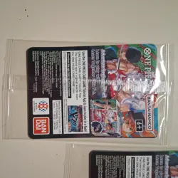 Qty 8 One Piece Monkey.D.Luffy College Basketball US Voyage P-055 Gonzaga Sealed - Image 5