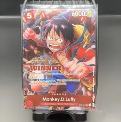 Monkey.D.Luffy (Winner Pack Vol. 5) ST01-012 One Piece Promotion Cards Foil - Image 1