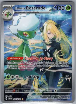 Cynthia's Roserade 184/182 SV10: Destined Rivals - Pokemon Card - NM - Image 1