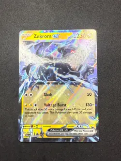 Zekrom EX 034/086 | Black Bolt | Double Rare Holo | Pokemon Card | NM/M - Image 1