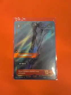 Boneshiver - Riftbound - SFD 118a/221- English - Bologna Regional Promo Card NM - Image 2