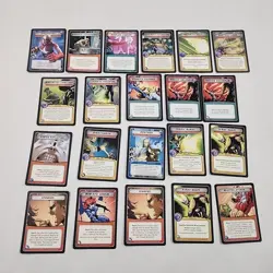 RARE City of Heroes Collectible Card Game 21 Cards Lot - Image 1