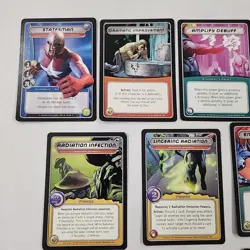 RARE City of Heroes Collectible Card Game 21 Cards Lot - Image 2