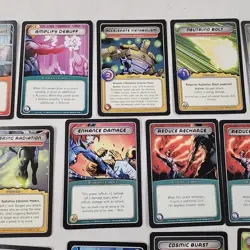 RARE City of Heroes Collectible Card Game 21 Cards Lot - Image 3
