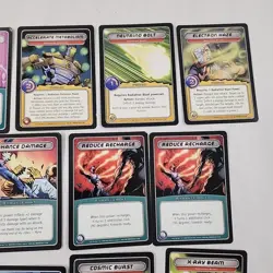 RARE City of Heroes Collectible Card Game 21 Cards Lot - Image 4