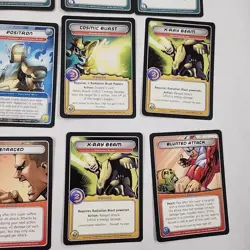 RARE City of Heroes Collectible Card Game 21 Cards Lot - Image 5