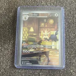 Pokemon TCG Herdier White Flare Illustration Rare Card 155/086 NM - Image 1