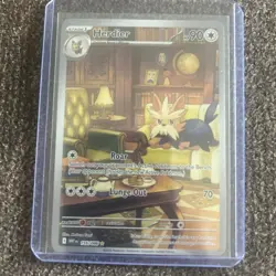 Pokemon TCG Herdier White Flare Illustration Rare Card 155/086 NM - Image 2