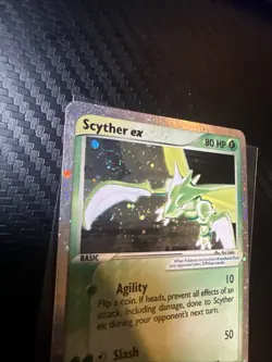 Pokemon Scyther EX TCG Ruby and Sapphire Holo Card 102/109 - Image 4
