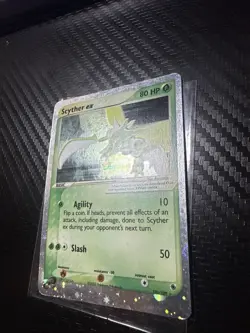 Pokemon Scyther EX TCG Ruby and Sapphire Holo Card 102/109 - Image 5
