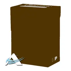 Deck Box Ultra PRO • Marrone Brown • Portadeck Portamazzi Card Case • ANDYCARDS - Image 1