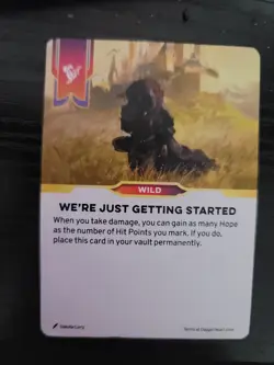 Daggerheart Promo Card We're Just Getting Started Gen Con 2025 - Image 1
