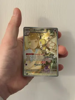 Pokemon TCG Lillie's Ribombee Card Journey Together Illustration, 164/159 - Image 1