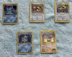 Vintage Pokemon Card Lot Bundle Vintage Lp+ Check Pics! - Image 1