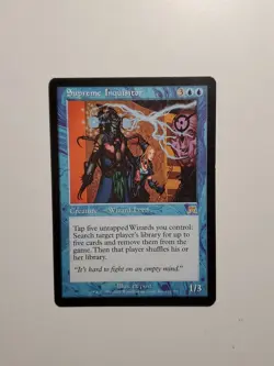 MtG Supreme Inquisitor LP x1 - Onslaught - Image 1