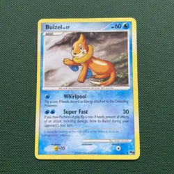 Pokemon | Buizel 6/17 | Non-Holo Pokemon Card Pop Series 9 | 2009 LV17 - Image 1