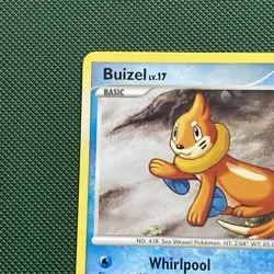 Pokemon | Buizel 6/17 | Non-Holo Pokemon Card Pop Series 9 | 2009 LV17 - Image 2