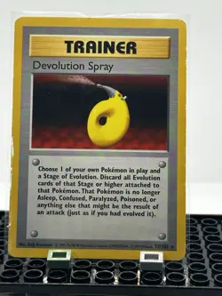 Pokemon TCG Devolution Spray Trainer Base Set 72/102 Regular Card - Image 1