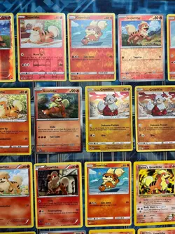 Pokemon Tcg Growlithe Lot of 43 Unique HOLO & Non Holo Vintage and MORE! - Image 3