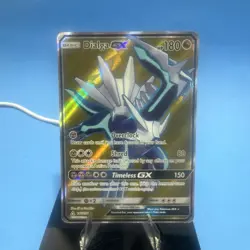 Pokemon TCG Dialga GX 146/156 Sun & Moon Ultra Prism Ultra Rare Full Art - Image 1