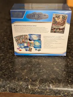 Pokemon Stellar Crown Pokemon Center Exclusive Elite Trainer Box ETB Sealed - Image 4