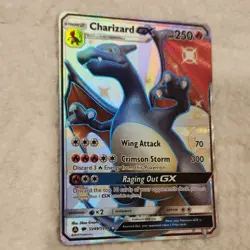 Pokemon Charizard GX Shiny Holo Hidden Fates SV49/SV94 3 - Image 2