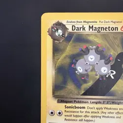 Pokemon Vintage Dark Magneton 28/82 Team Rocket Non-Holo Rare WotC 2000 - Image 2