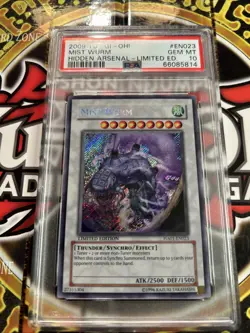 YuGiOh MIST WURM #HA01-EN023🔥PSA 10 GEM MINT🔥LIMITED EDITION-2009 SECRET RARE - Image 2