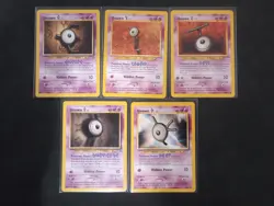 Pokemon Unown Mixed Card Lot - Image 1