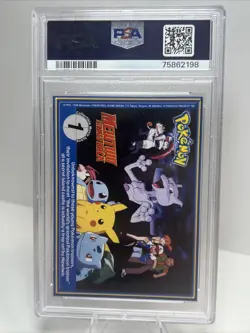 PSA 6 Charizard 1999 Burger King Pokemon UnPerforated card #6 Ex-Mt - Image 2