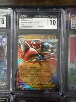 pokemon lot of 8 cgc cards. Pristine, GM 10, Universal Grade - Image 5