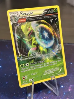 Sceptile - 9/160 - Pokemon Primal Clash XY Rare Holo Card MP - Image 1