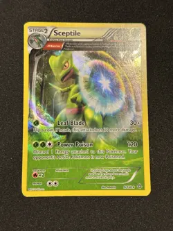Sceptile - 9/160 - Pokemon Primal Clash XY Rare Holo Card MP - Image 2