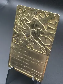Charizard - Pokemon 1999 Burger King - 23K Gold Plated Card - Image 4