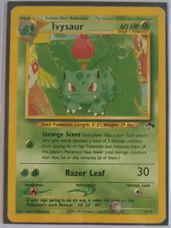 Pokemon Ivysaur Card 5/18 Southern Islands Vintage Set MP/HP - Image 1