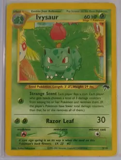 Pokemon Ivysaur Card 5/18 Southern Islands Vintage Set MP/HP - Image 2
