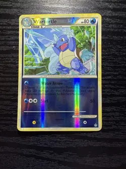 Pokemon Card - Wartortle Unleashed 42/95 Reverse Holo - Image 1