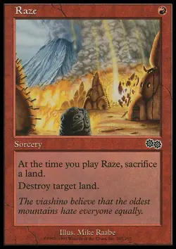 Raze x1 1x Urza's Saga NM MTG - Image 1