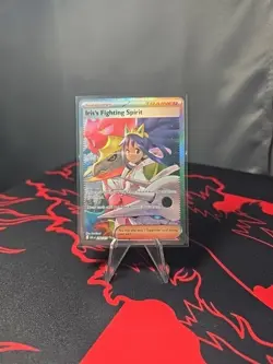 Pokemon Iris's Fighting Spirit 292/217 EN: Full Art Holo Trainer Card NM - Image 1