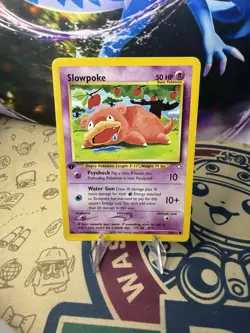 Slowpoke 73/111 1st Edition Neo Genesis Pokemon TCG - Image 1