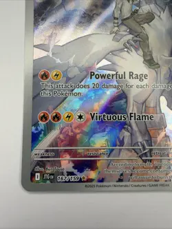 Pokemon TCG N's Reshiram 167/159 Sv09: Journey Together IR NM - Image 4
