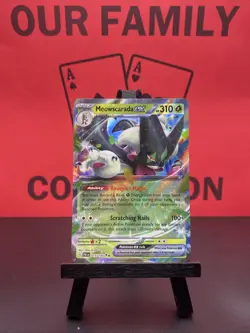Meowscarada EX 015/193 Sv02: Paldea Evolved Pokemon TCG Double Rare Holo 2023 NM - Image 1