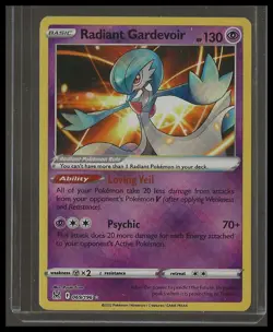 Pokemon TCG Radiant Gardevoir 069/196 SWSH11: Lost Origin Radiant Rare,Holo NM/M - Image 1