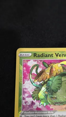 Pokemon TCG Radiant Venusaur 004/078 Pokemon GO Radiant Rare Holo Eng - Image 5