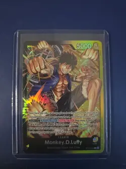 Monkey D. Luffy - ST13-003 Leader Foil - One Piece English - Image 1
