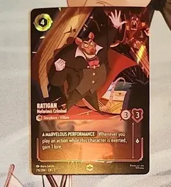 Lorcana Archazia's Island Ratigan Nefarious Criminal Enchanted - Image 1
